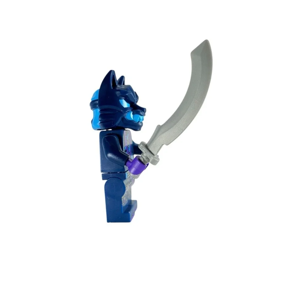 LEGO Ninjago Dragon's Rising WOLF MASK WARRIOR Minifigure w/ Sword Authentic New